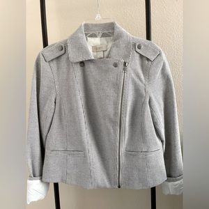 Loft Tweed Moto Blazer Jacket - Size XS
